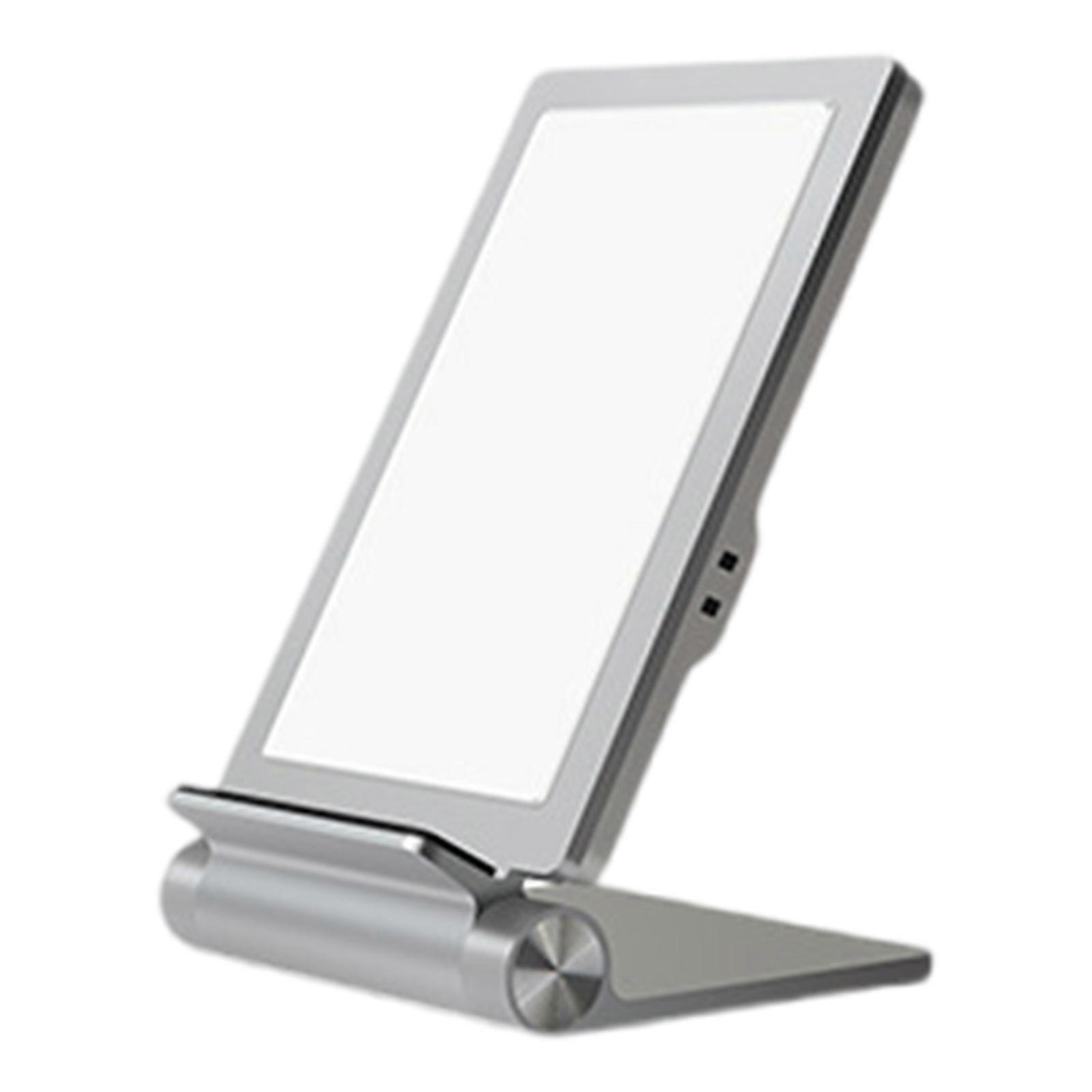 Wireless Charging Dock Rack Portable Heat Resistant with Antislip Grip and Sensitive Induction Short Circuit Protections Silver