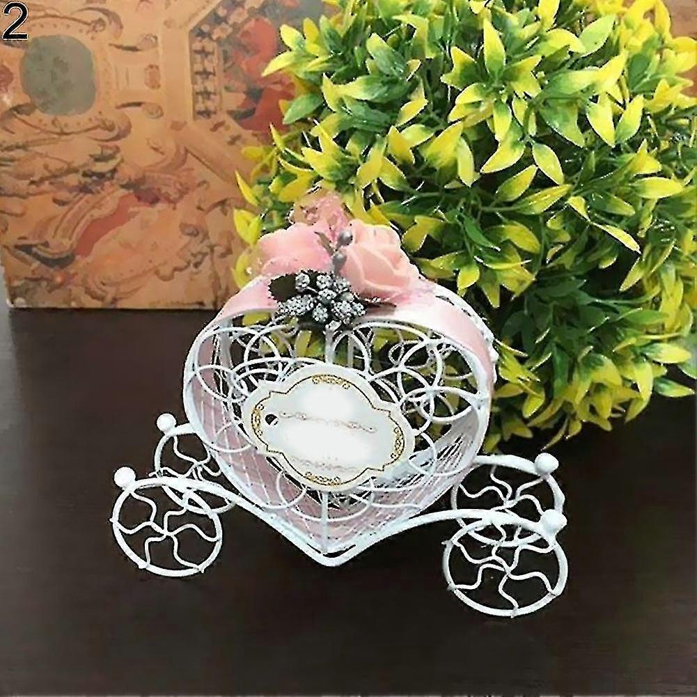 Heart Carriage Couch Sweets Chocolate Candy Box Wedding Party Favours Gift Box Q