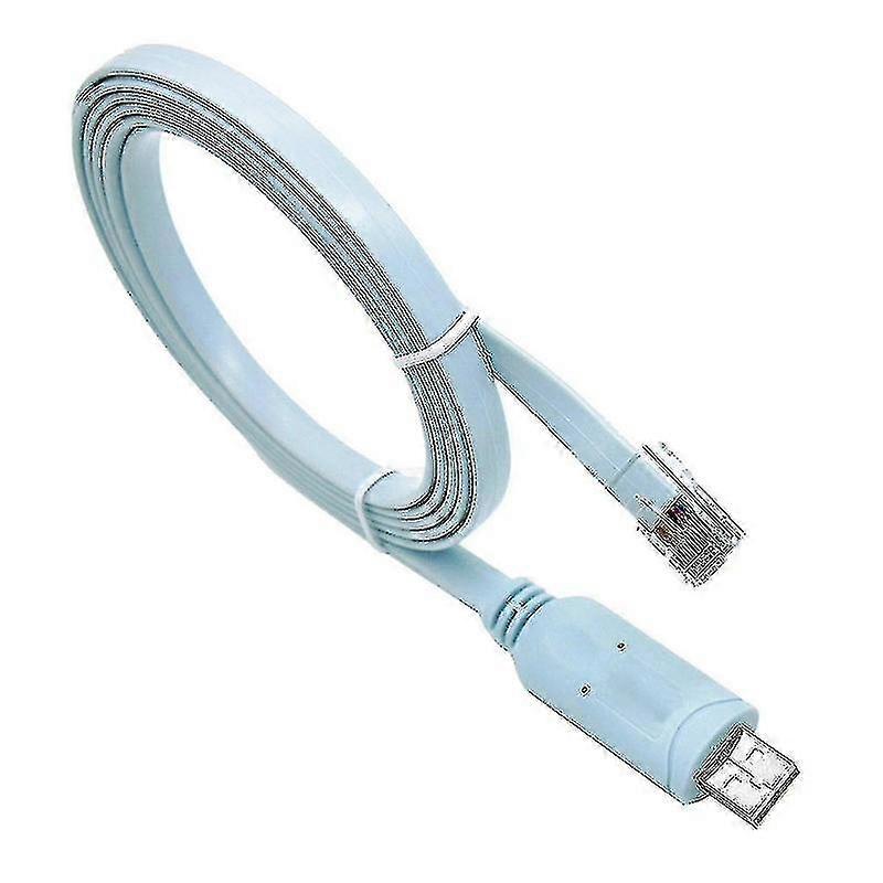 USB RJ45コンソールケーブル6フィート(Windows 8/7 / Vista / Linux RS232用)