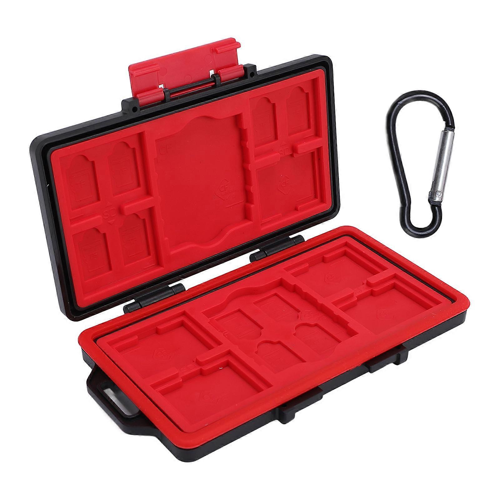 Secure Memory Card and SIM Card Storage Case - Compact, Durable, and Portable Organizer