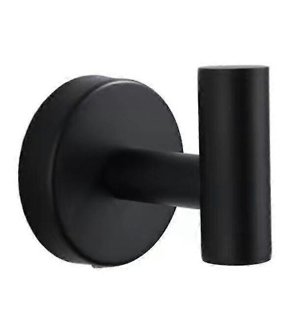 Black Punched Hook Brushed Single Hook