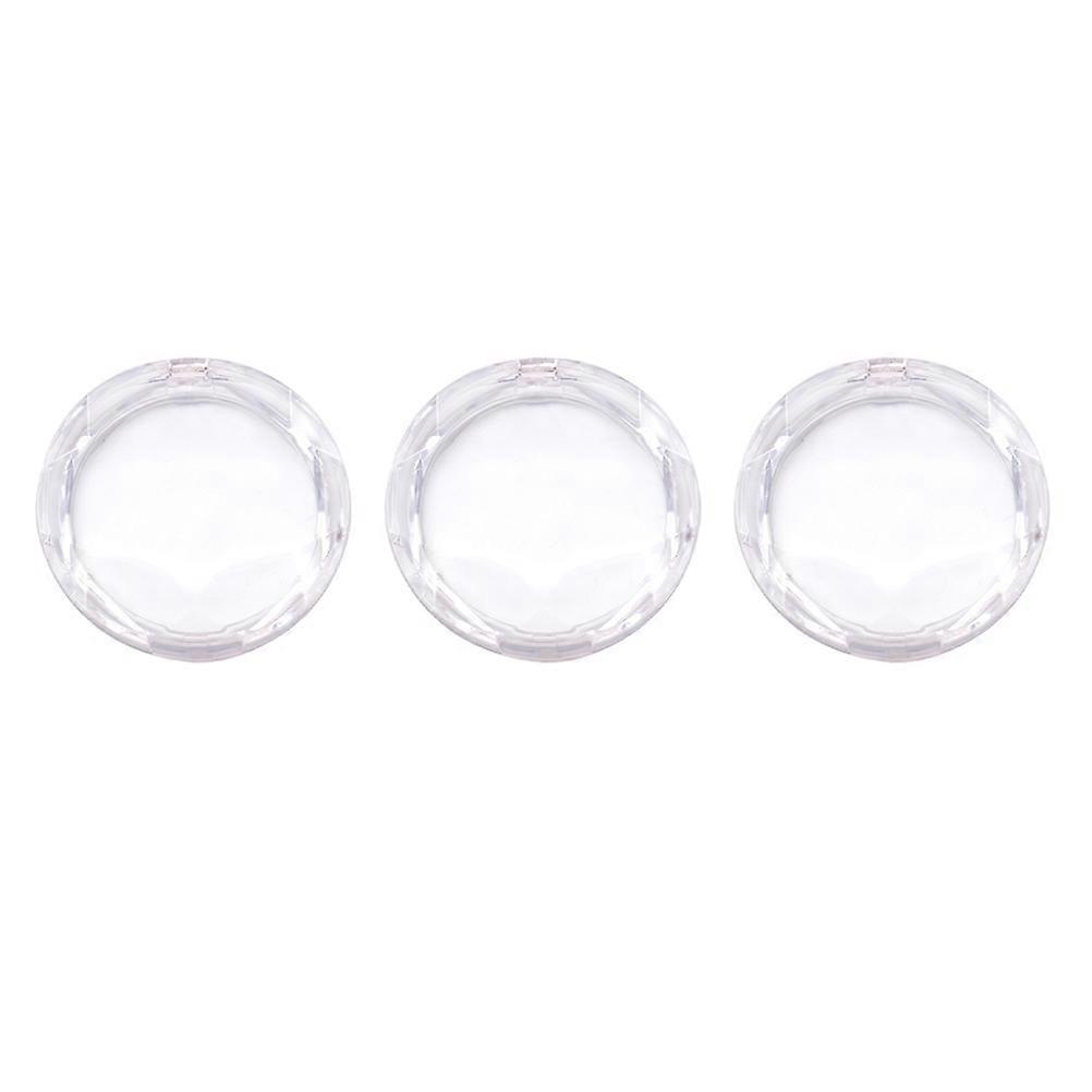 3pcs Eyelash Storage Boxes Transparent Makeup Accessories