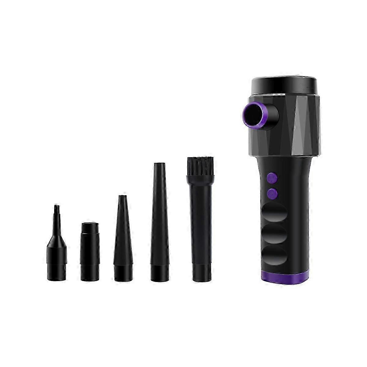2 in 1 Wireless Car Vacuum Cleaner Handheld Dust Catcher Portable Multifunctional Blowing Suction f