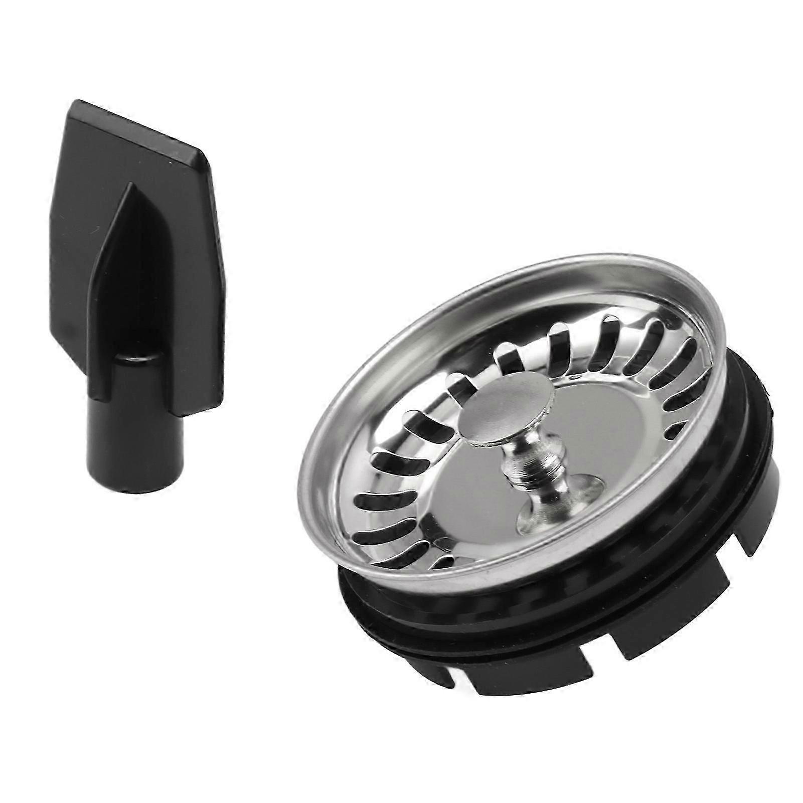Garbage Disposer Strainer Pull Water Plug Rust Resistant Food Waste Disposer Filter Grinder Shredder Part