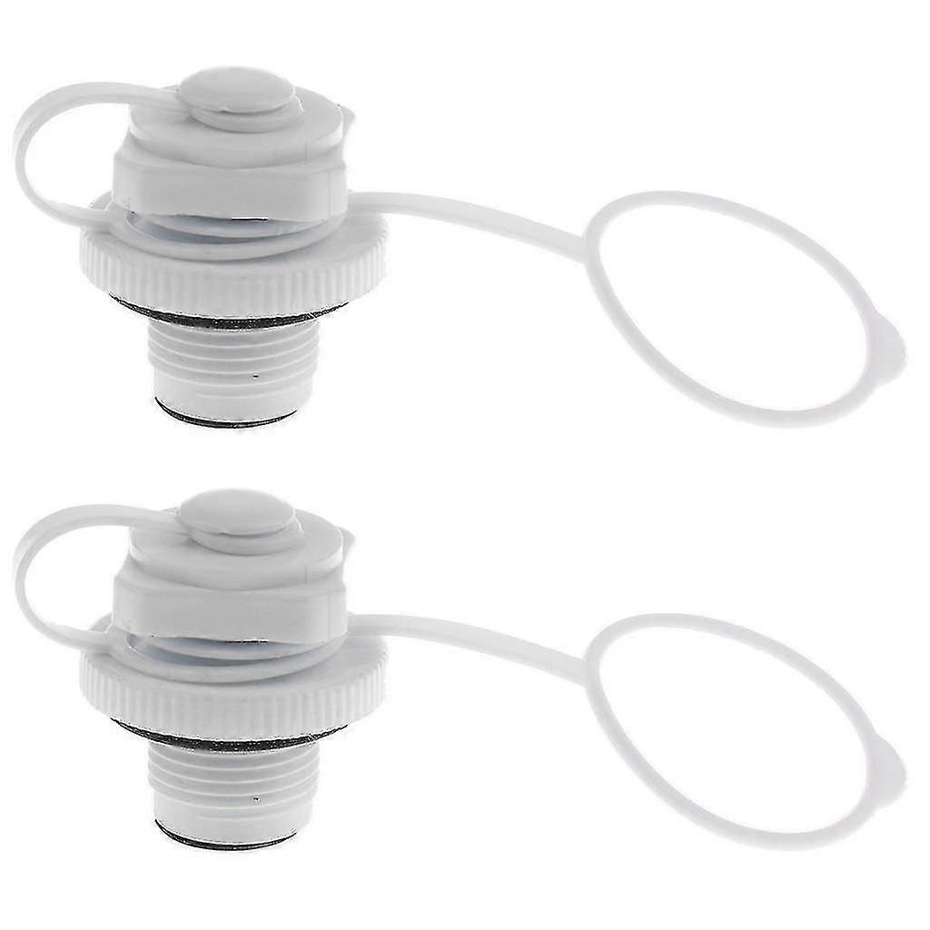 2pcs Air Valve Replacement Screws for Inflatable Rubber Dinghy, Raft & Pool Boat