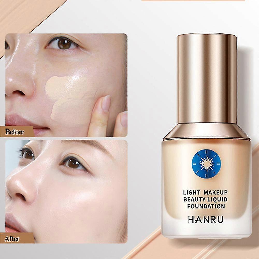 Liquid Skin Foundation Flawless Full Coverage Face Makeup Concealer Oil Control Moisturizing