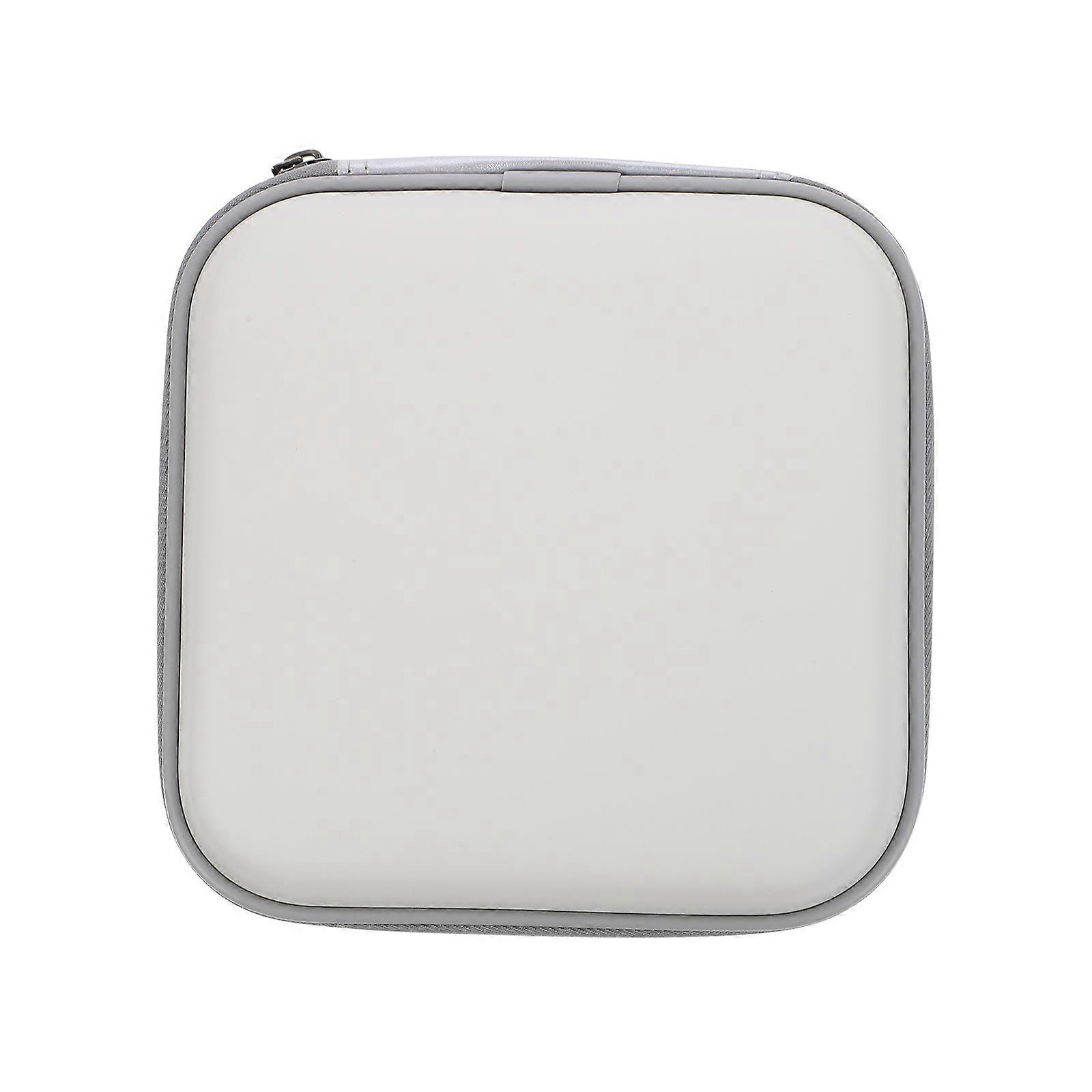 Cd Organize Dvd Storage Pouch Rectangular Shape PP Material 15.00X15.00X6.00Cm Portable 1Pcs