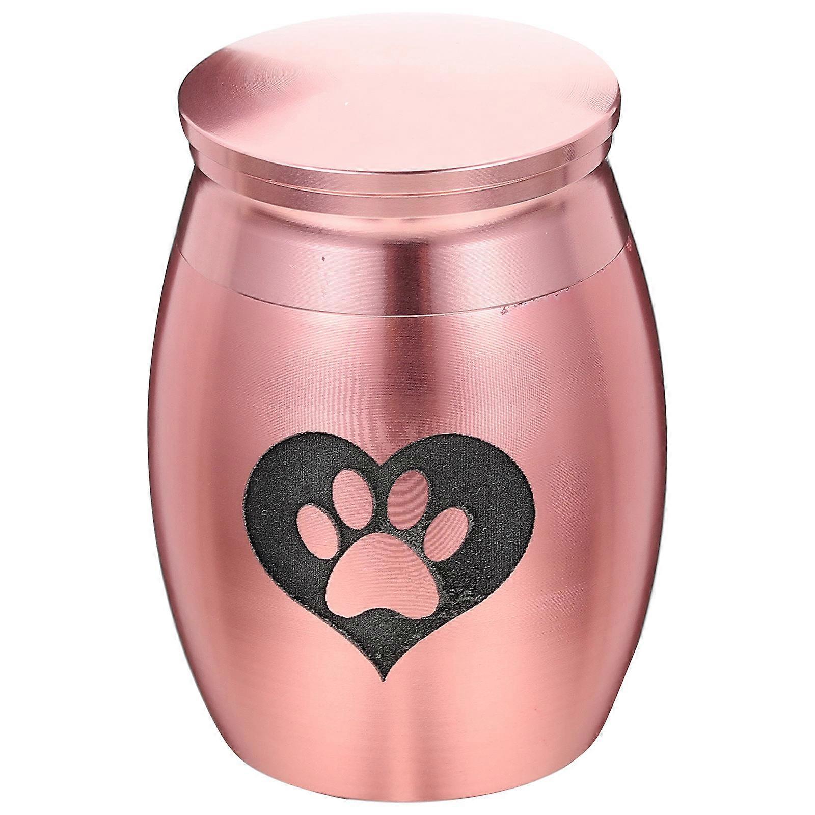 Stainless Steel Dog Urin for Ashes, Portable Cremation Casket, Durable & Corrosion Resistant Pet Memorial Keepsake for Cats and Dogs