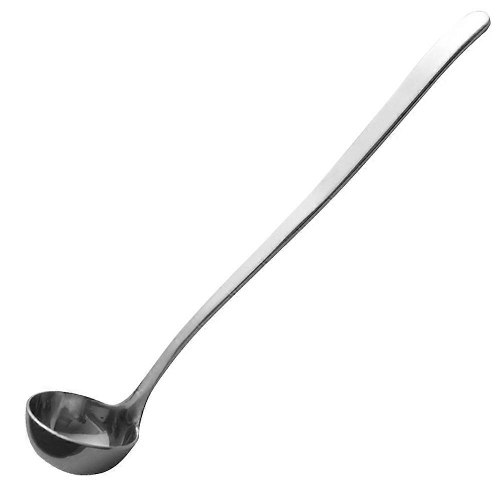 Metal Serving Spoon Seasoning Scoop Long Handle For Cooking Baking 36X4.5X4.5CM Fetching Spices 1Set