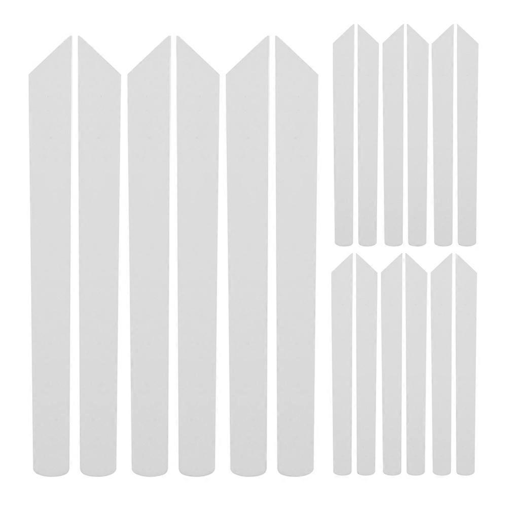 Pads Silicone Eyelashes Lifting Daily Makeup White 6.00X0.60X0.10CM Reusable Design 3 Sheets