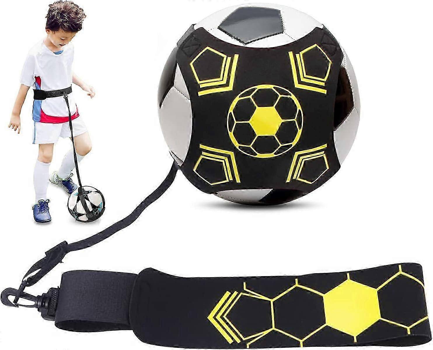 Football Training Belt - Adjustable Solo Kicking Practice Strap