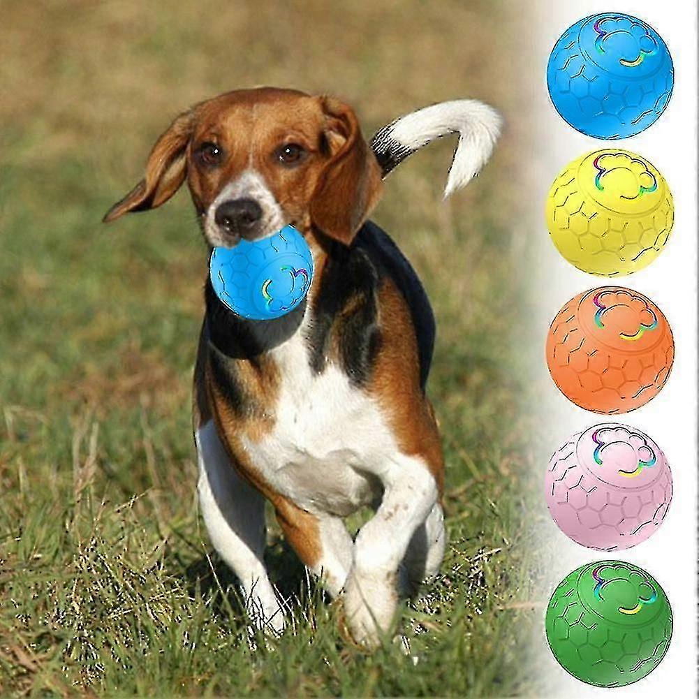 Dog Ball Toy Smart Interactive Rechargeable Automatic Rolling Ball 2.2in
