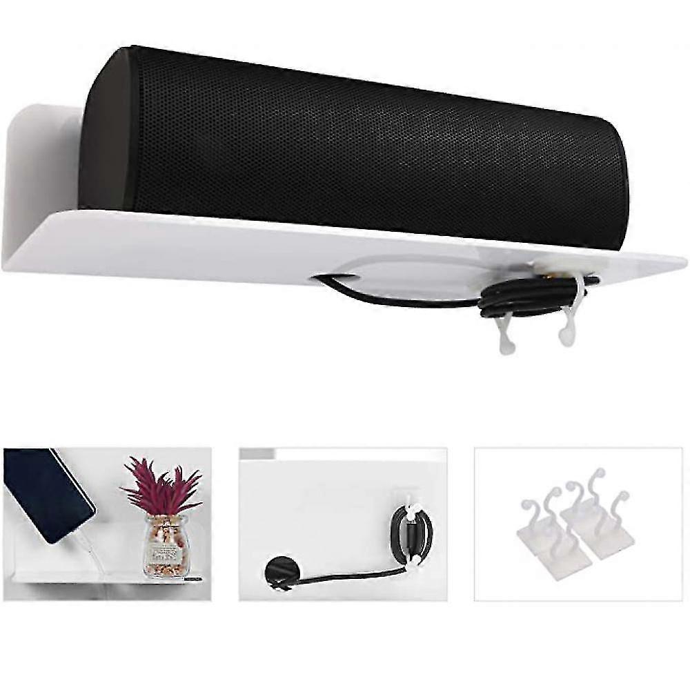 2pcs floating shelves Wall Mounted, easily expands the wall