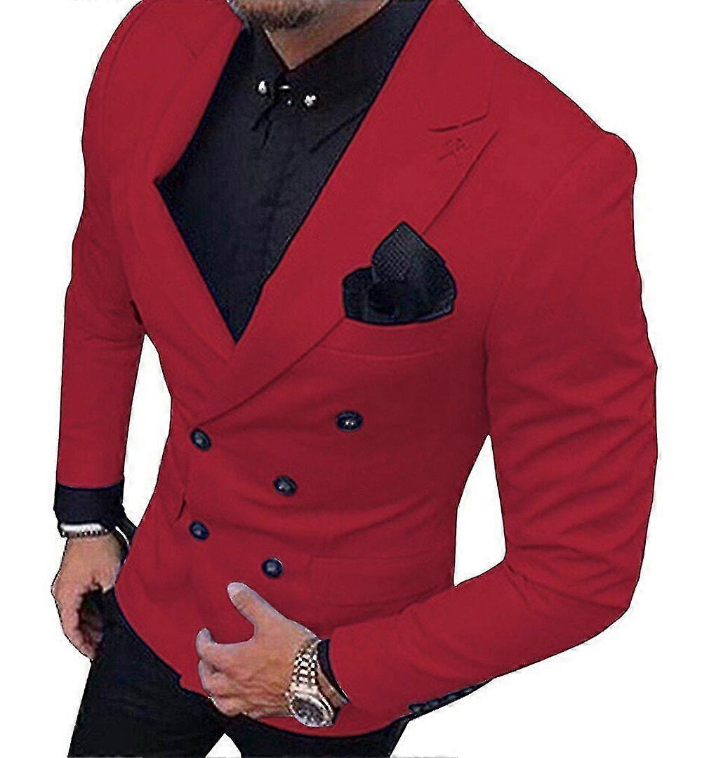 Zweireihiger Blazer / Jacke mit gekerbtem Revers