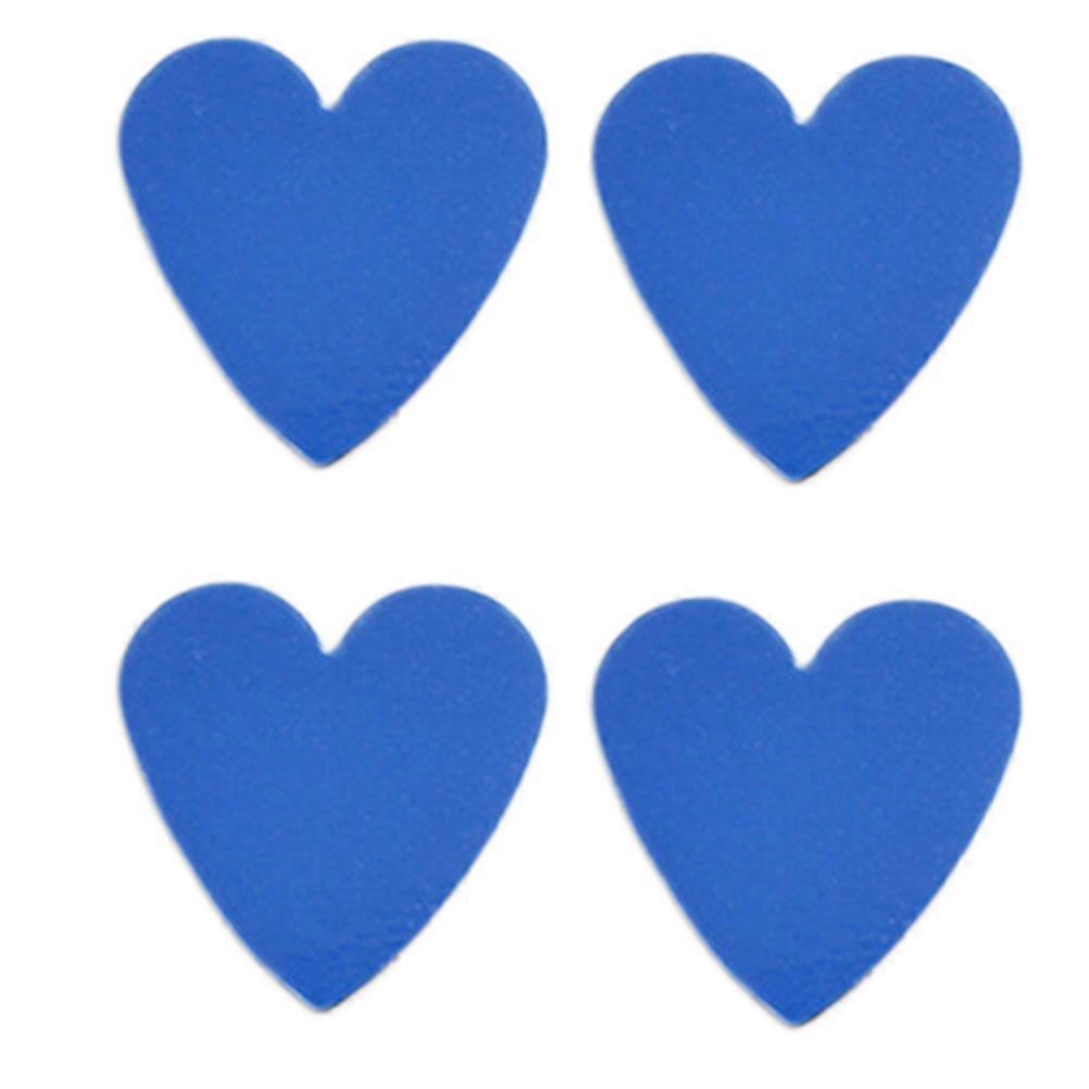 Heart Shape Black Magnet Fridge Board Stickers 3.00X3.00X0.22Cm School Classroom Decorative Magnets For Fridge 12Pcs