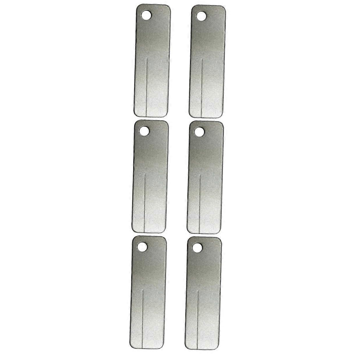 3 Sets of Whetstone Knife Sharpener Tool Sharpening Stone Household Sharpener Rectangular DoubleSided Whetstone Diamond Silver 2 Pieces x 3