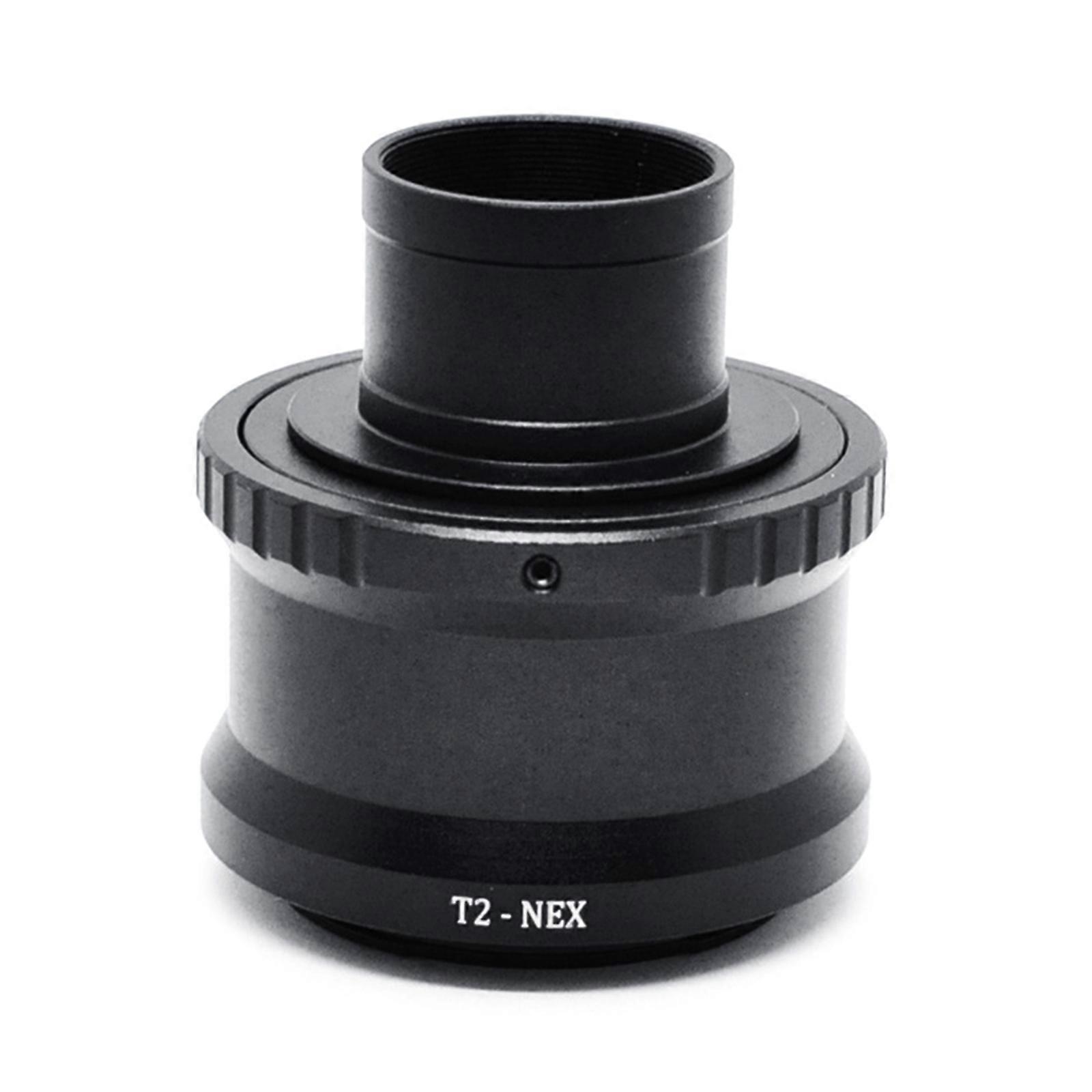 Lightweight Lens Adapter Mount Aluminum 1.25inch Telescope Mount Adapter for E Mount DSLR Camera Adapter