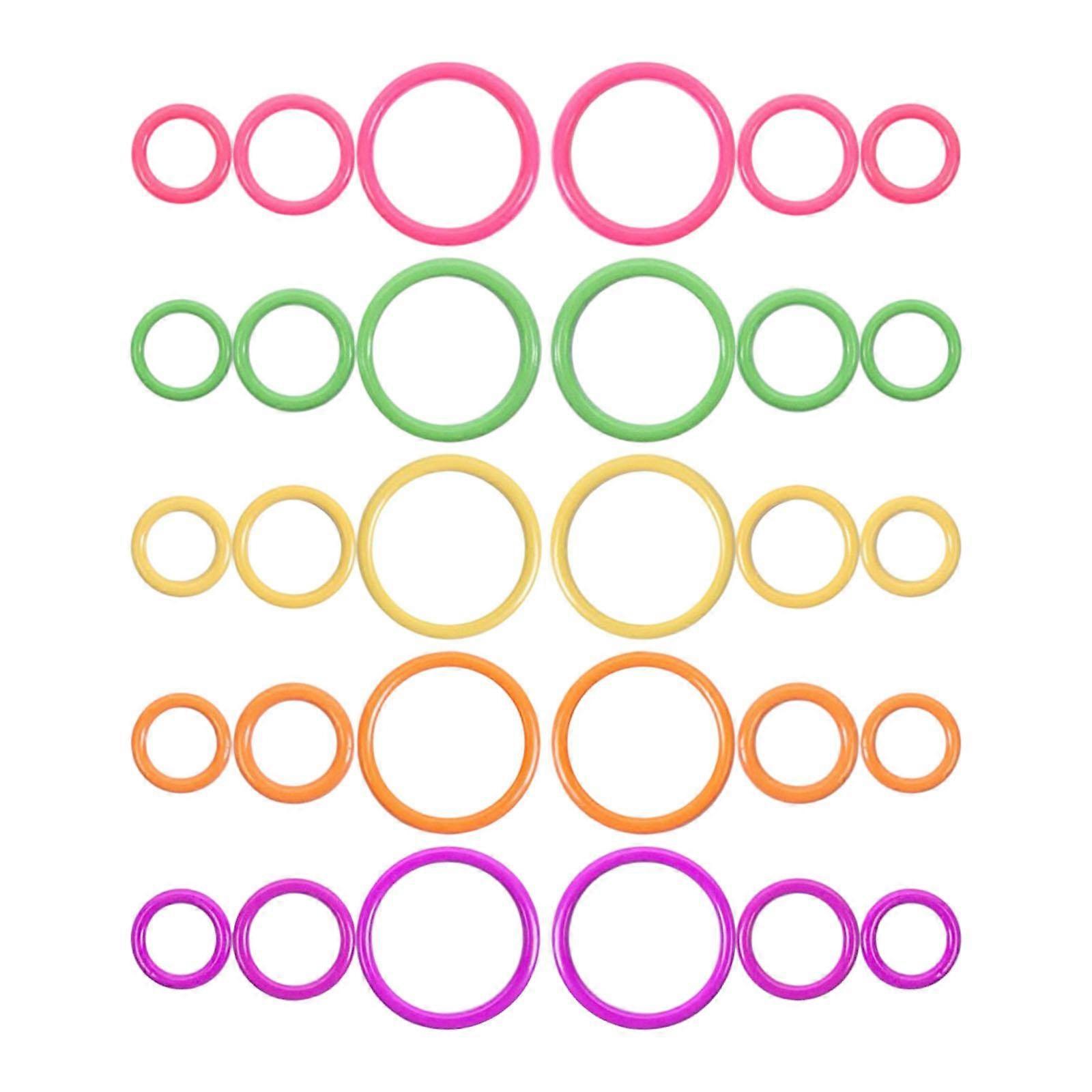 Multicolor Knitting Stitch Markers DIY Making Knitting Tools for DIY Weaving