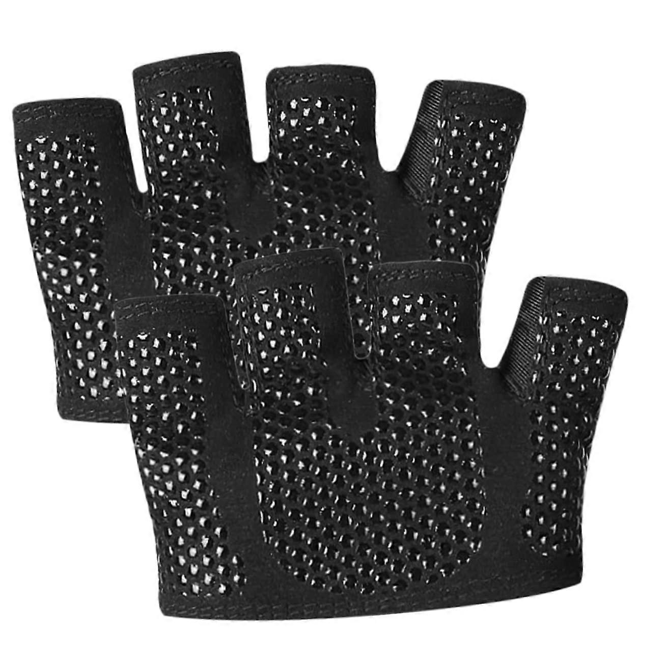 Griffige Trainingshandschuhe Grippy Gloves For Lifting Breathable Compression Wrist Support Men Sport Size 8.5x7.3cm