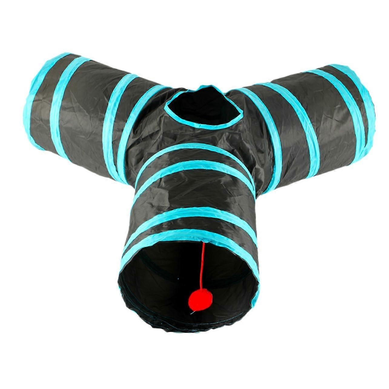 YShape Cat Tunnel Fold Cat Plaything Polyester Kitten Toy Kitten Supply
