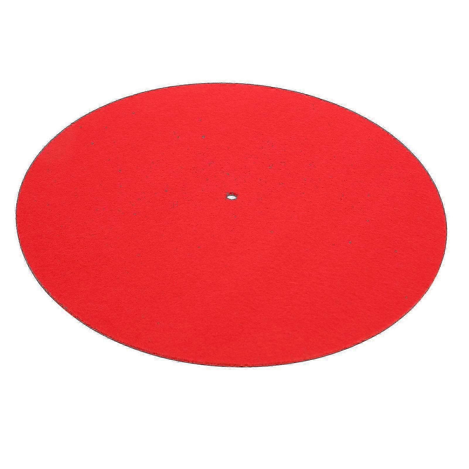 Soft Vinyl Turntable Mat Felt Pad for Record Platter - Slip Resistant, Anti-Static, Vibration Reduction