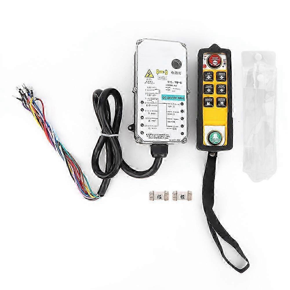 Hoist Controller Single Handle Industrial 3-Proof Electric Hoist Remote Control YU-6DC24V