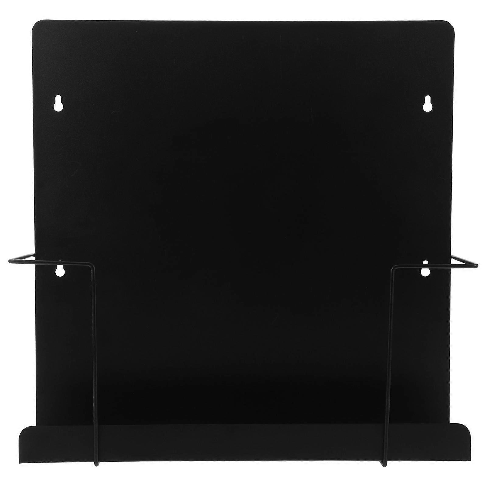 Wall Mounted Floating Shelf Steel Record Storage Rack Minimalist Style CD DVD Racks Video Games Organizer 1Pcs