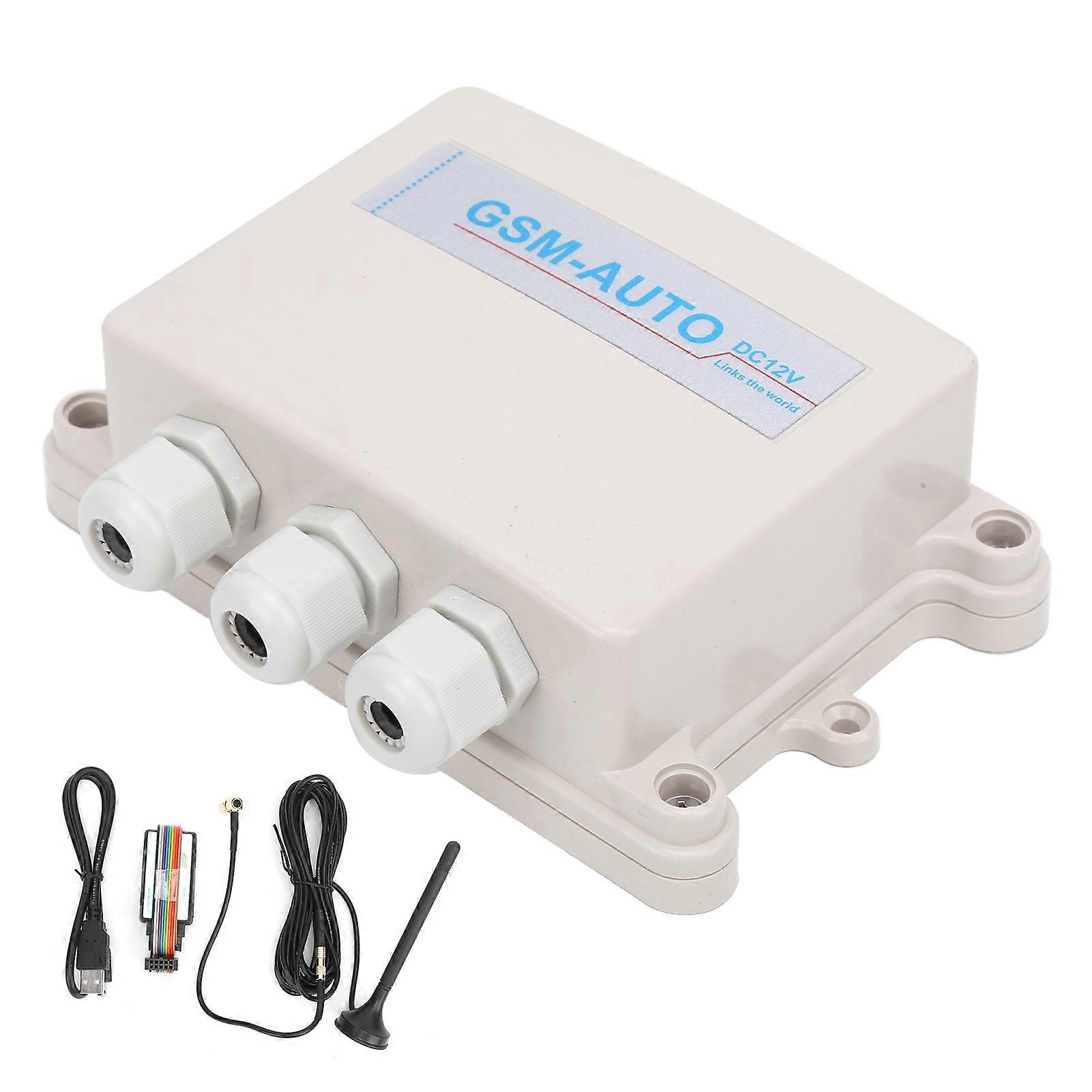 Double Channel Remote Controller Wireless Waterproof GSMAUTO4G for 4G/3G/GSM DC 12V(EU Frequency )