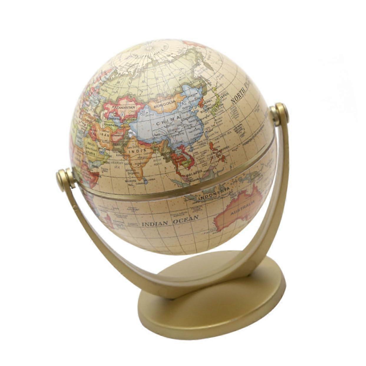 Retro Geography Vintage Table Globe 1 Piece Antique Style Desk Globe For Office And Home