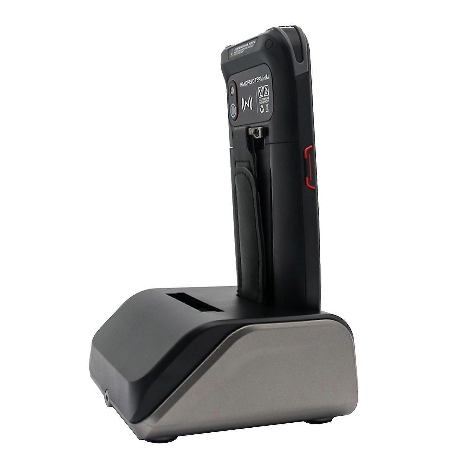 Terminale palmare POS Android 10.0 PDA Scanner di codici a barre 1D / 2D / QR con supporto base di ricarica Comunicazione 2/3 / 4G WiFi BT con touchscreen da 4,0 pollici per S