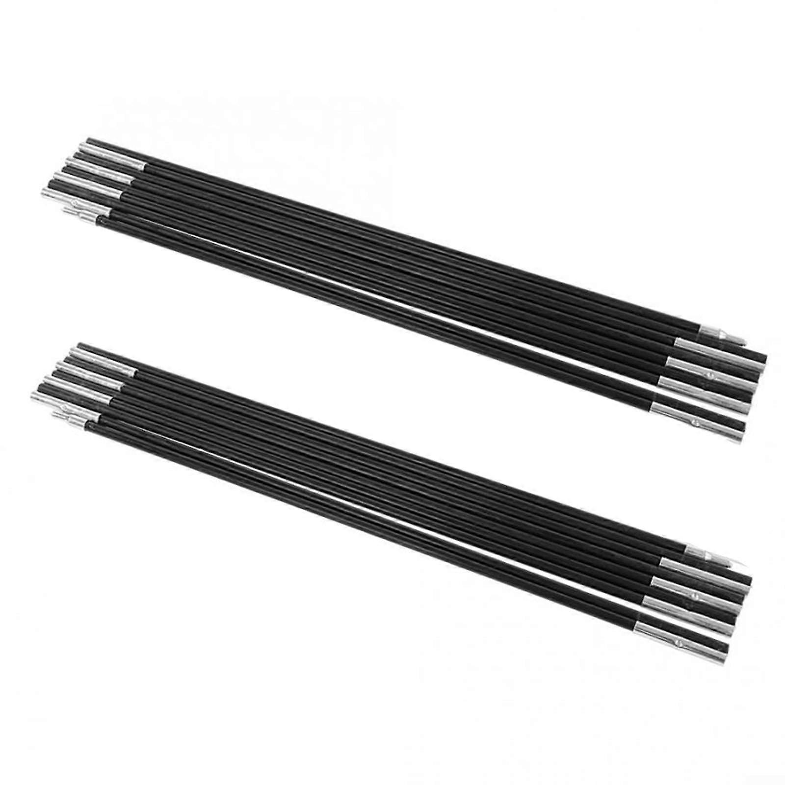 Fiberglass Folding Tent Poles for Tent Support and Awning - Lightweight 390g, 390mm Size, Durable, Weather-Resistant