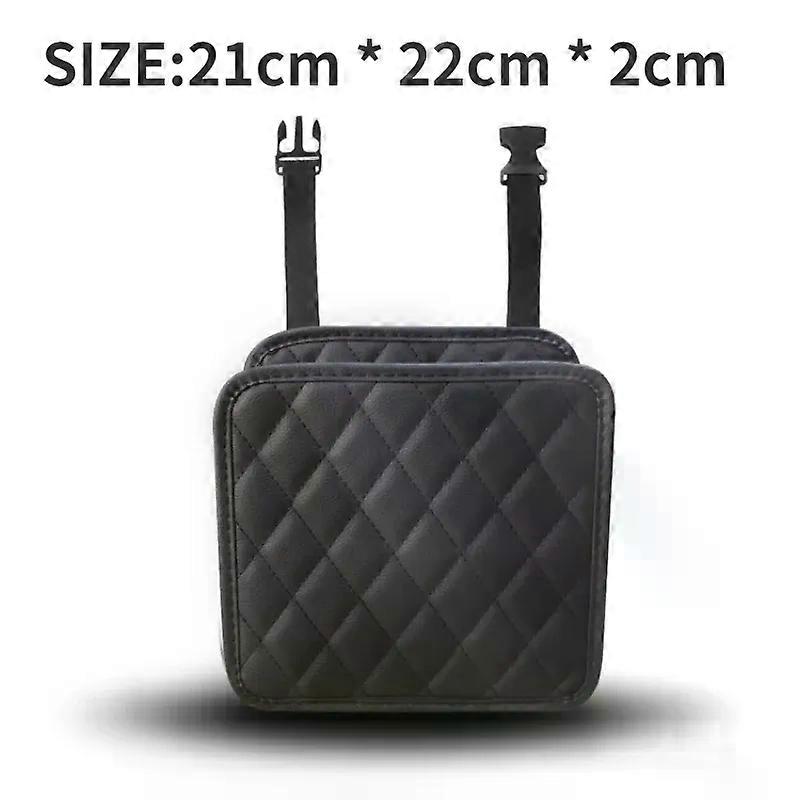 Car garbage bag creative car hanging seat back storage mobile phone umbrella storage bag net bag trash can car accessories