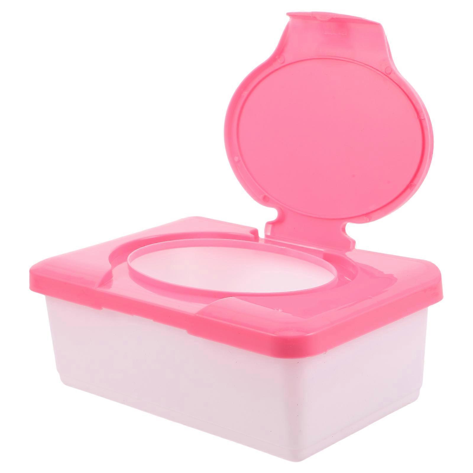 Wipes Containers Refillable Baby Wipes Box Home Easy to Clean 1Set