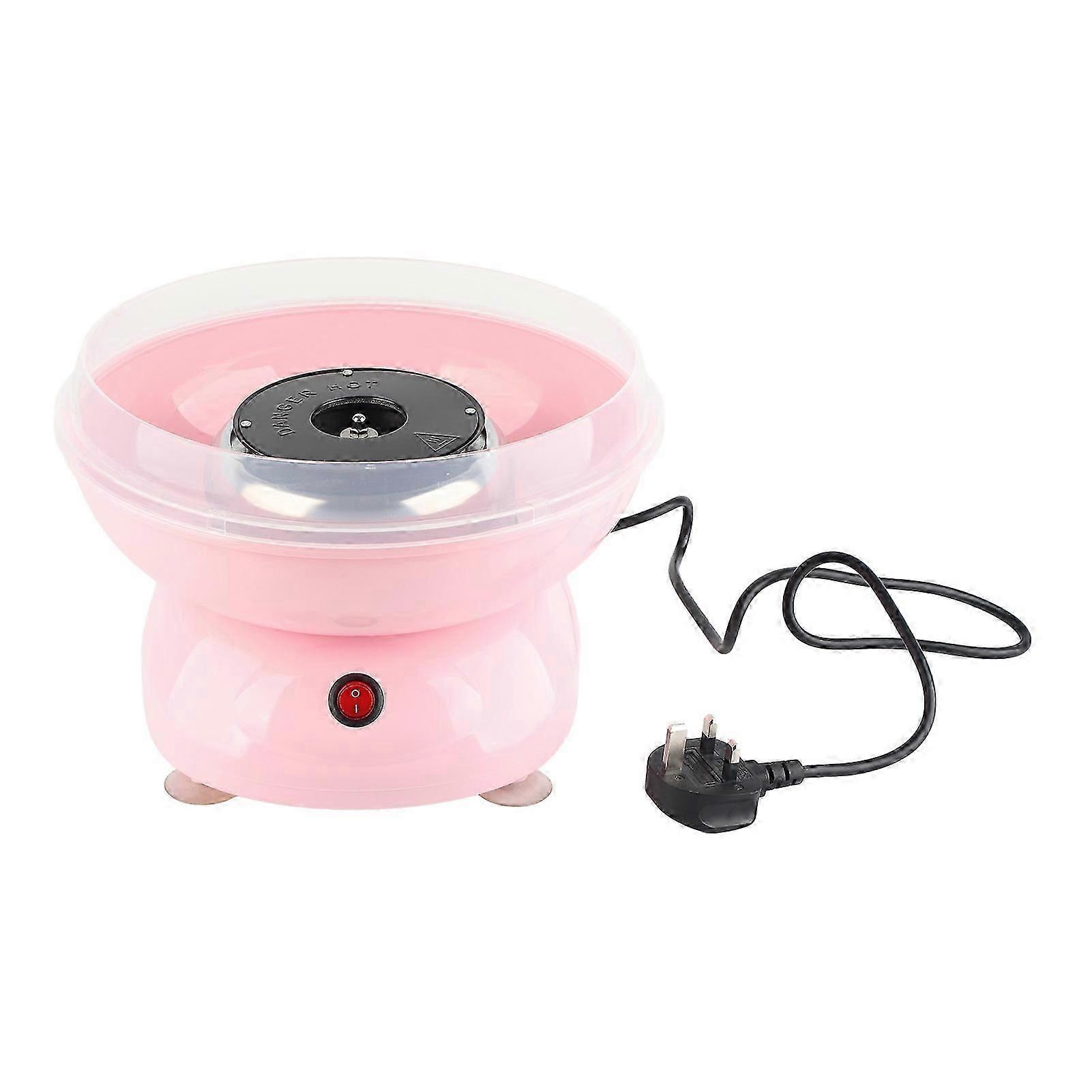 Candy Floss Maker FullAutomatic Sugar Floss Making Machine for Party Christmas Gift Pink