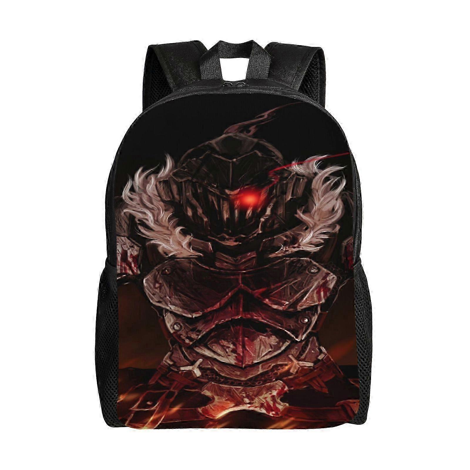 Sac à dos léger et décontracté pour les étudiants avec imprimé Goblin Slayer