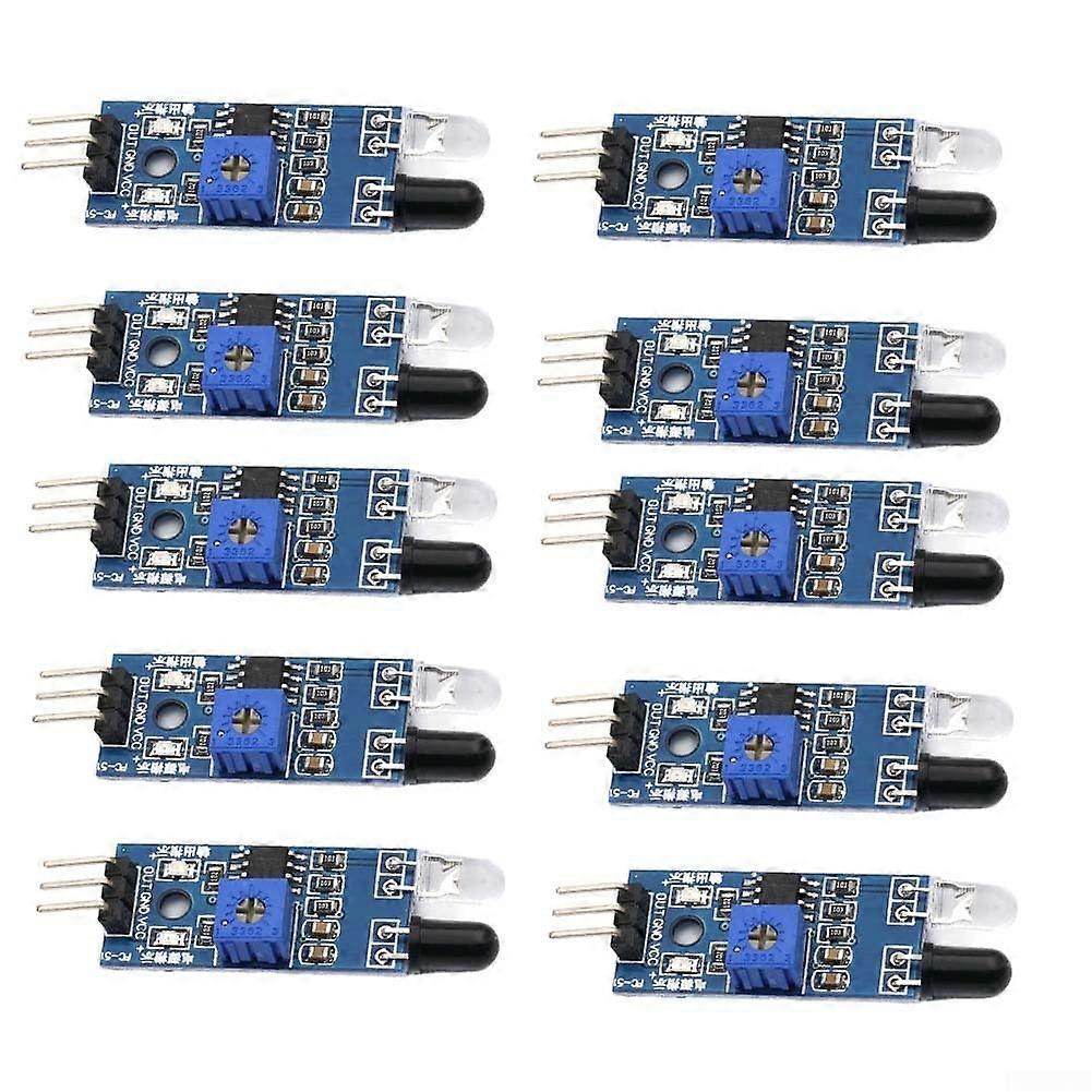 IR Sensors 10-Pack For Robots - Compatible With Common IR Sensor Models For Enhanced Performance And Navigation