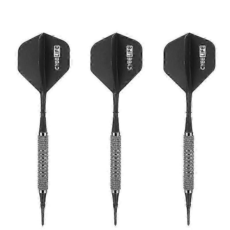 CyeeLife 14g Soft Tip Darts Set for Electronic Dartboard with Conjoined Flights