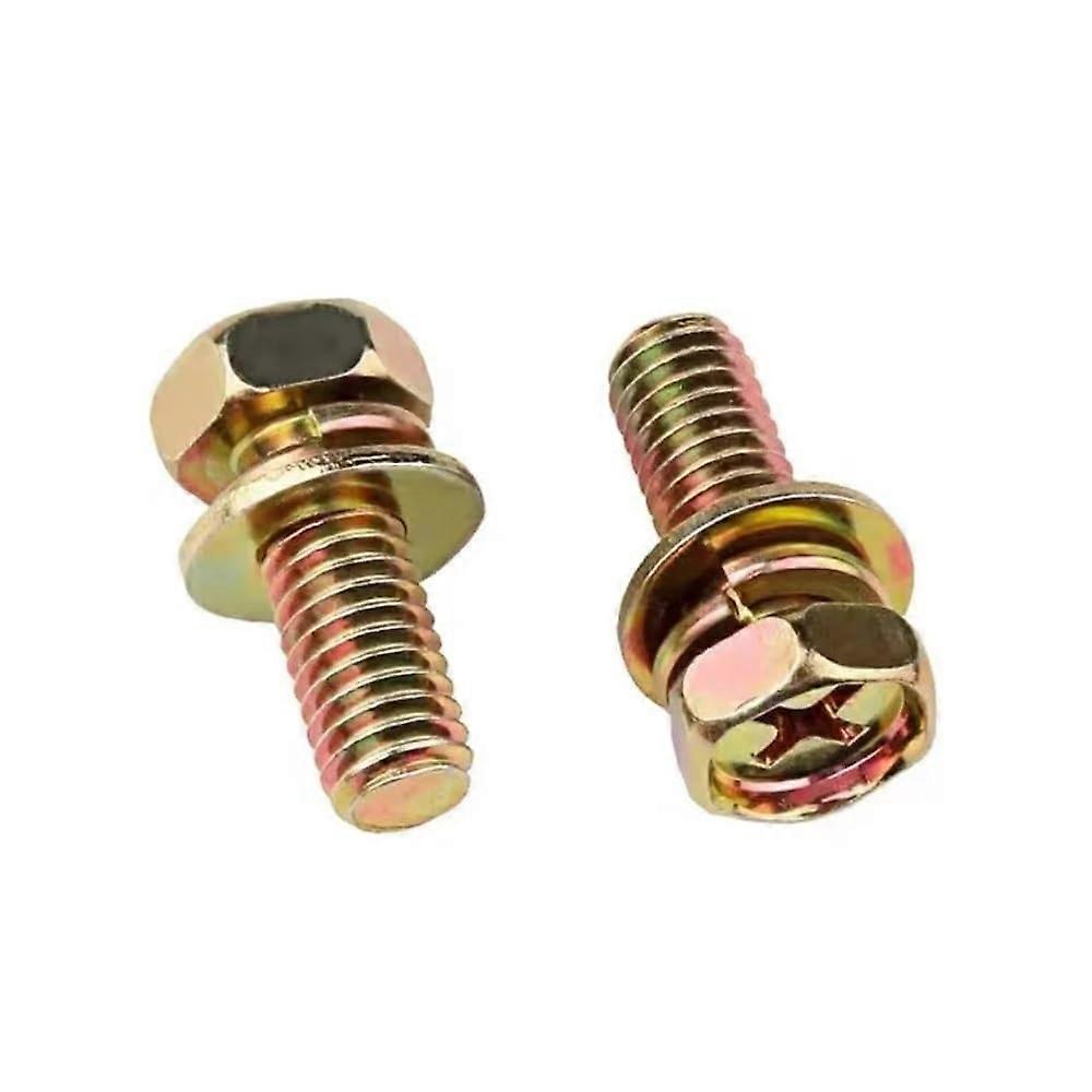 Galvanized Hex Socket Head Cap Screw Combination Phillips and Hex Socket Head Screws M3M8 (14mm, M3 (100Pcs)) M3 (100Pcs) 14mm
