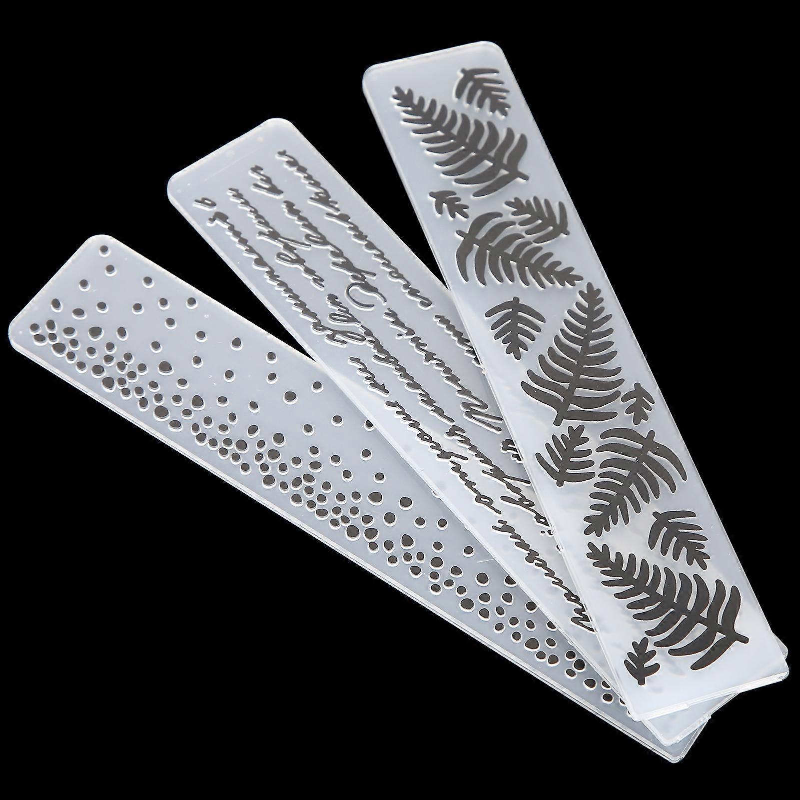 9Pcs Plastic Embossing Folders Scrapbooking DIY Card Making Embossed Template Paper Craft Tools