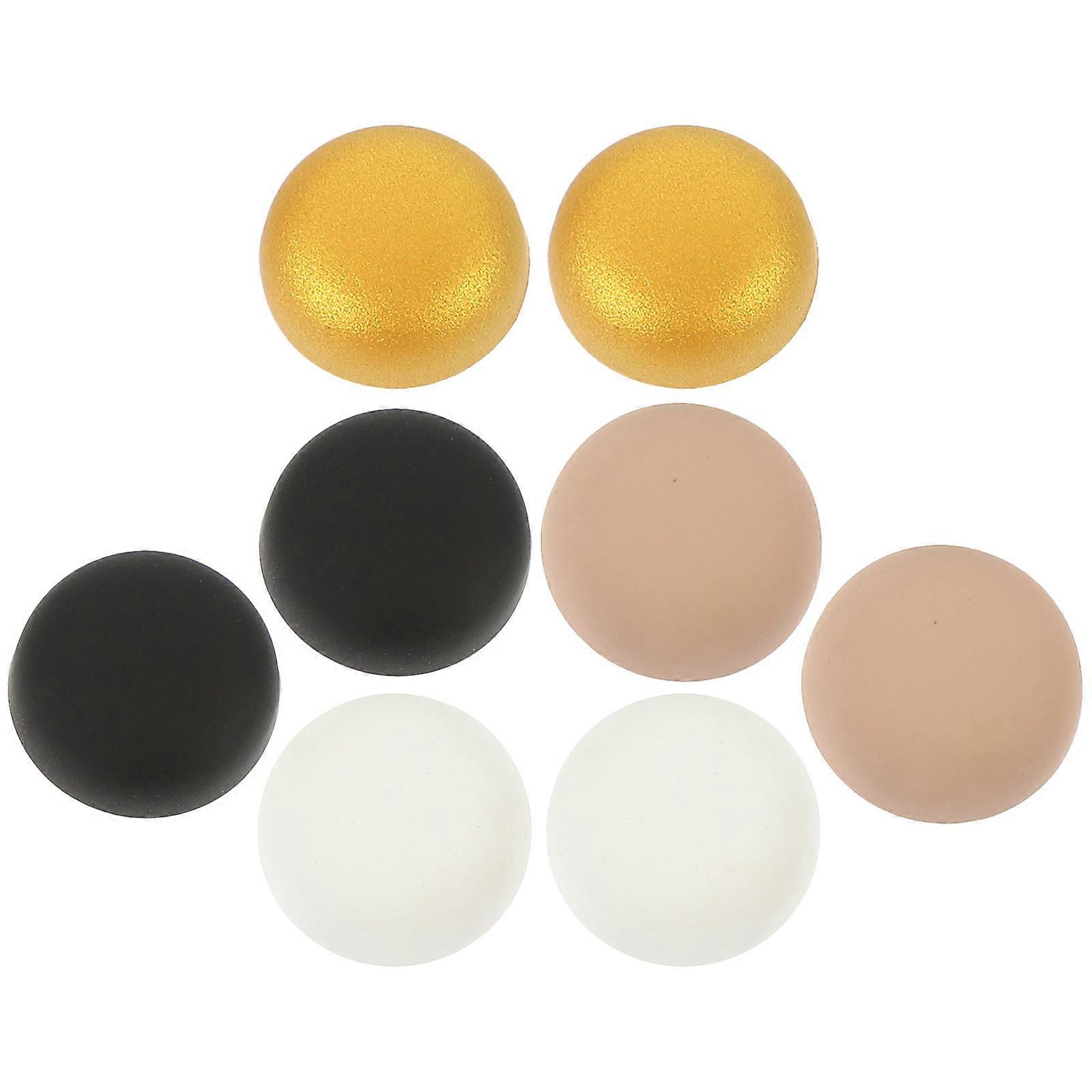 Clothing Hijab Magnets Clips Fix Scarf Professional Magnetic Pin Multi-Use Women 0.5×0.4×0.4in 4Pairs