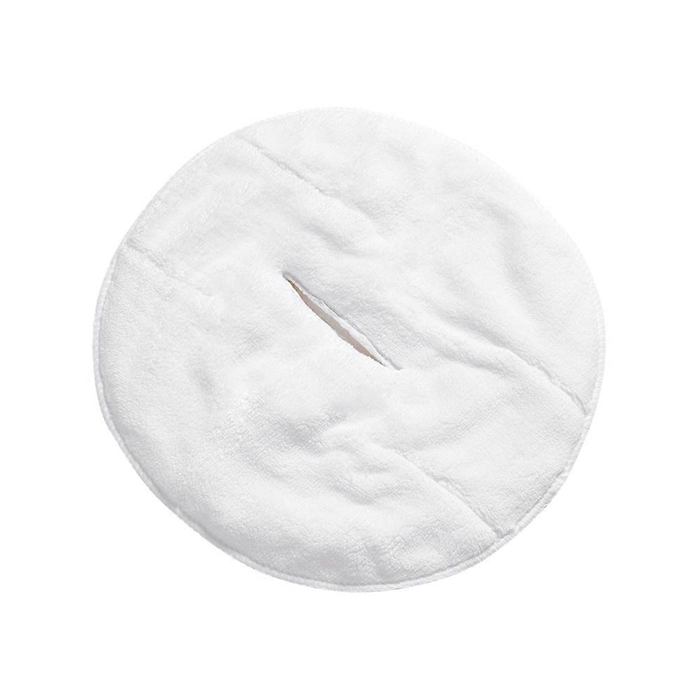 Spa Facial Towels Moisturizing Facial Towel For Daily Face Care White 9.4×9.4×0.2in Cooling Heating 1Set