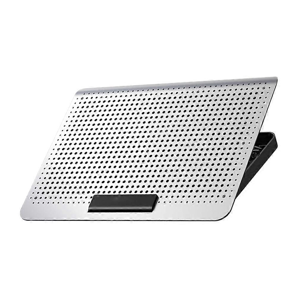 Laptop Cooling Rack Metal Texture Powerful Fan Large Strong Stable Capacity For Notebook Users 1Pc