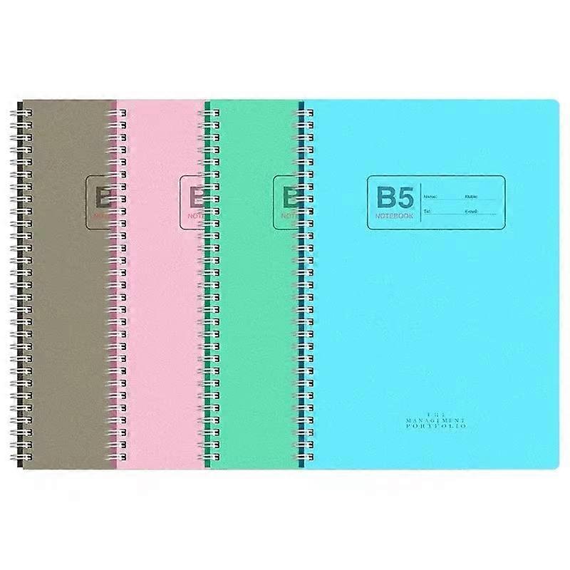 Notebook Sub-book with Spiral Binding, A5 Size, 80 GSM, Blank Pages for Note Taking and Sketching