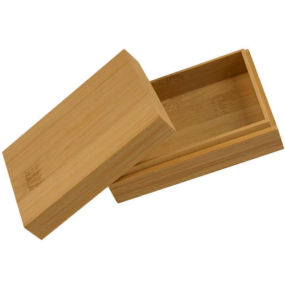 Playing Deck Holder Wooden Case Standard Design For Travel MultiPurpose Storage 1Set