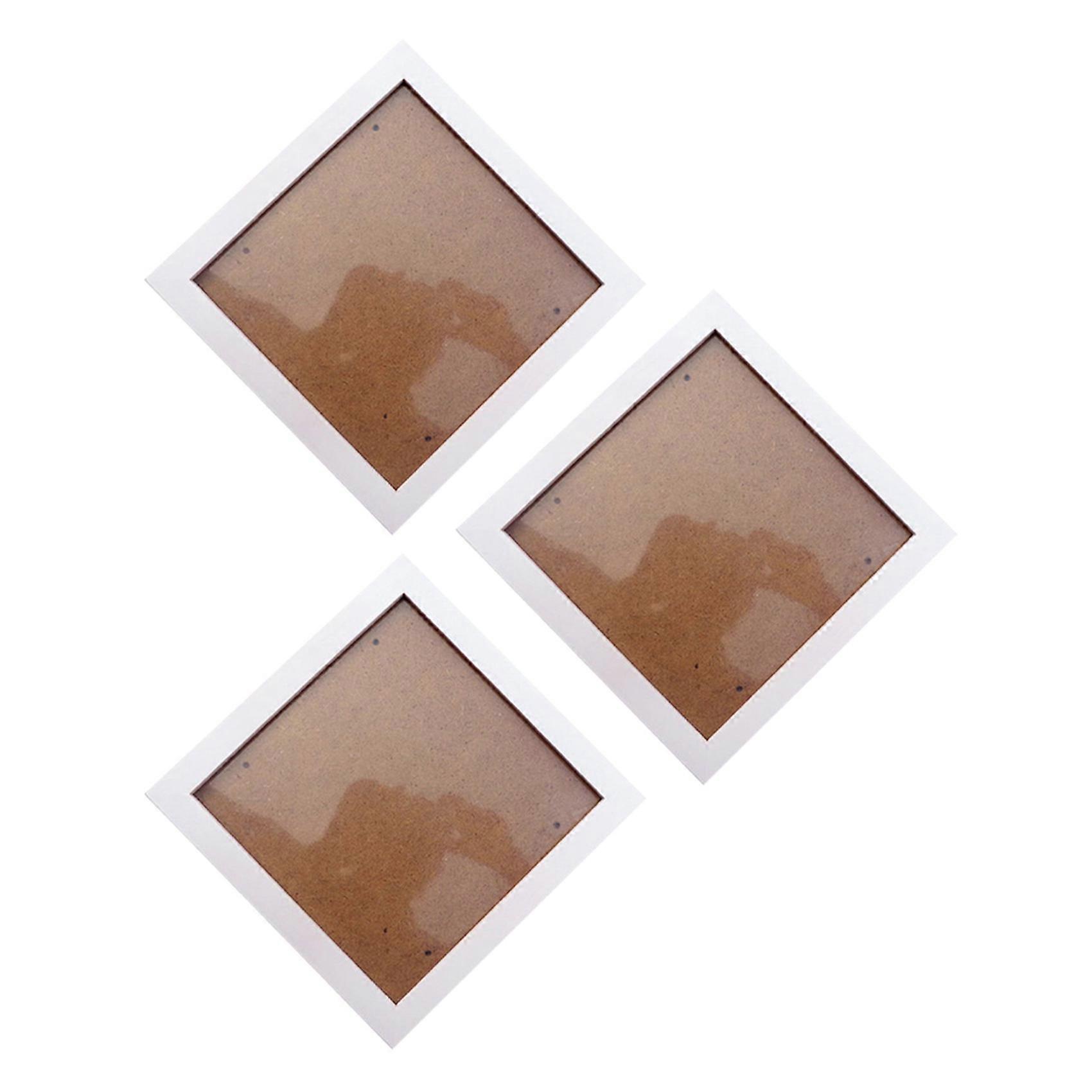 Square Thick Pine Wood Photo Frame Wall Picture Frame