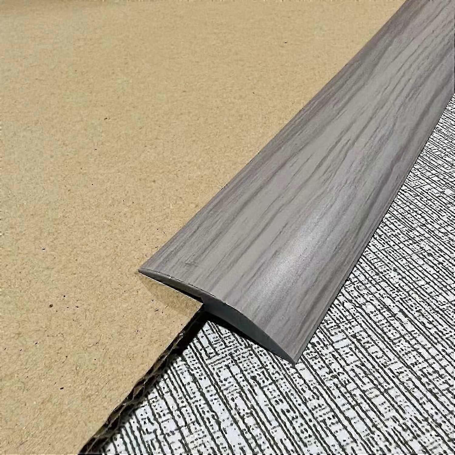 6.56ft Self-Adhesive Vinyl Threshold Reducer - Laminate & Carpet Transition Strip