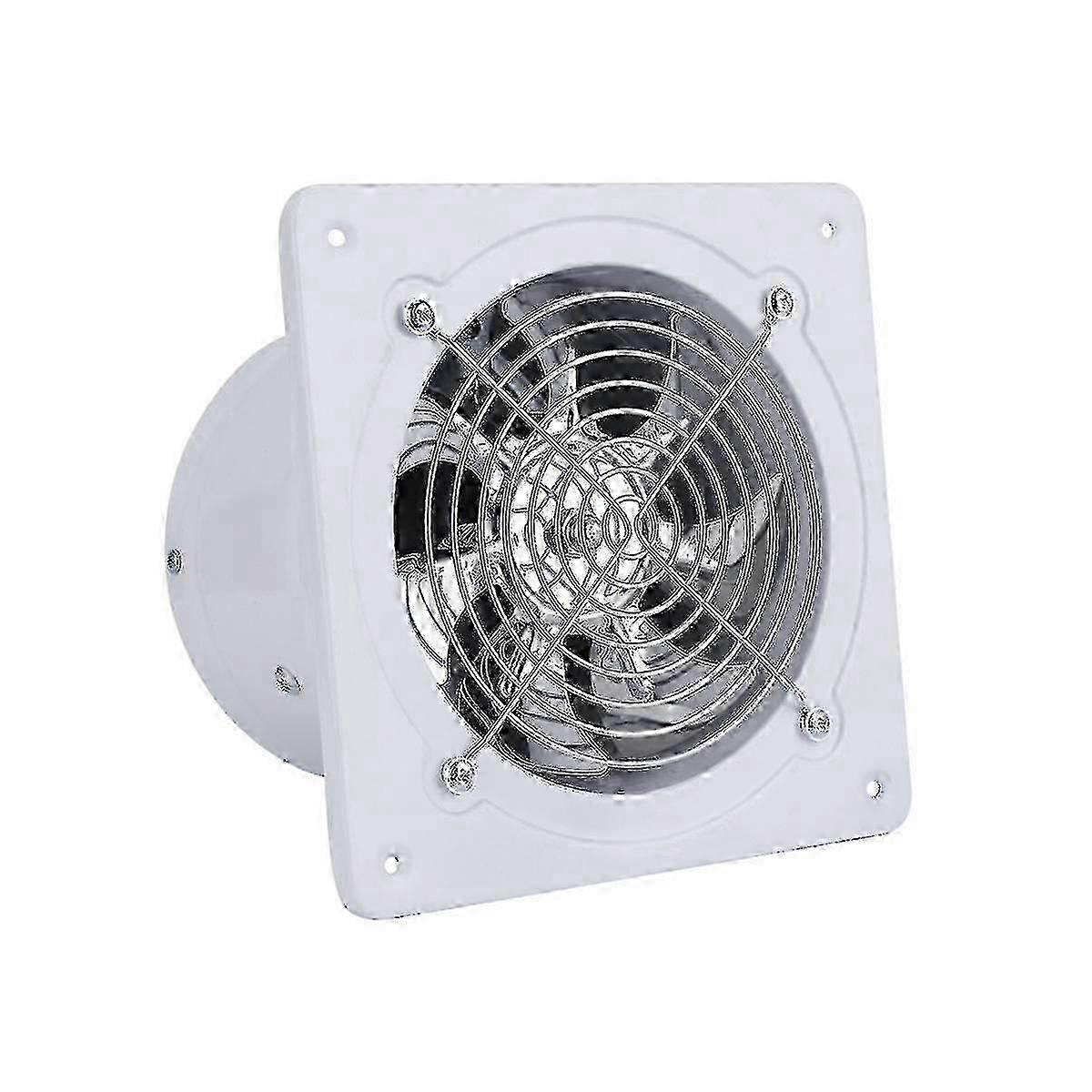 4 Inch Utility Blower Fan, 220 V, Low Noise Wall Ventilator Duct Fan in White