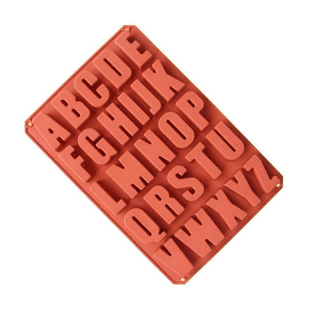 Alphabet Shape Craft Mold For DIY Projects With Epoxy Casting Function In 33.3X21.1cm Size 1 Set