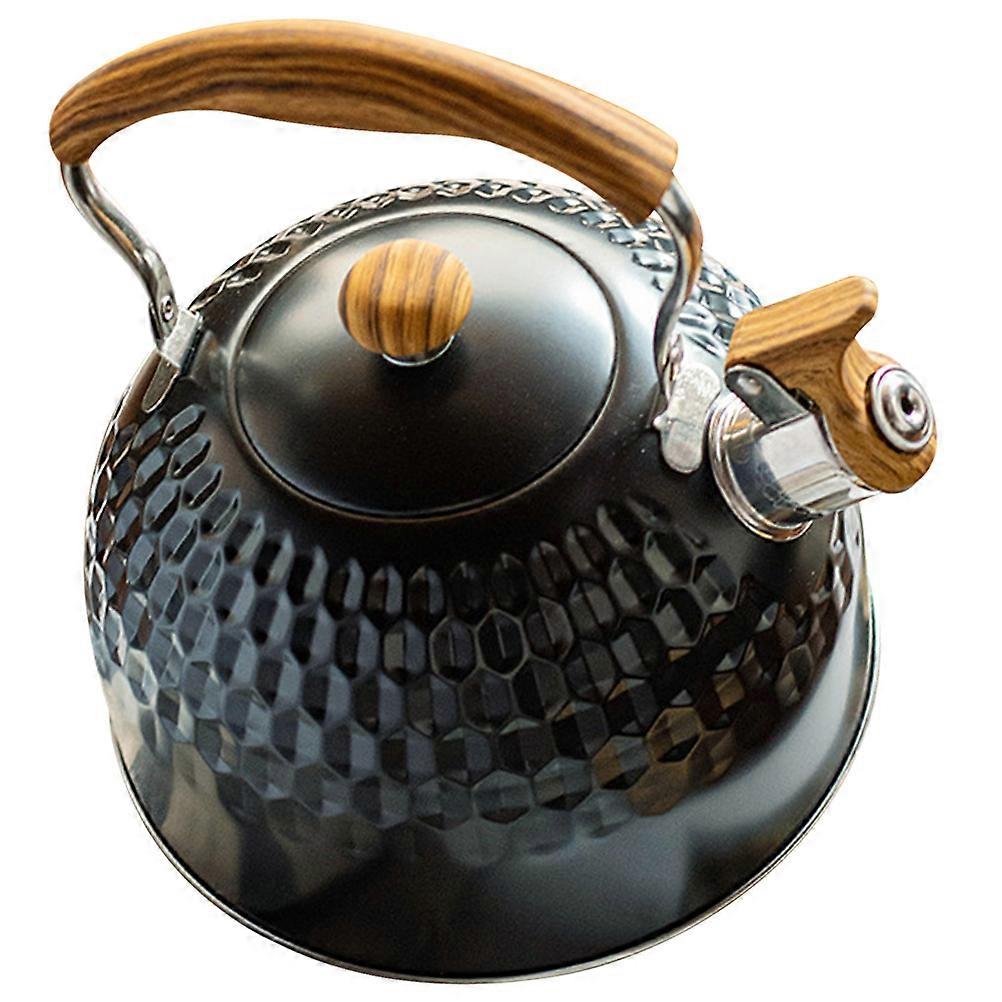Stainless Steel Stovetop Kettle with Insulated Handle for Tea – Classic Design for Home and Office Use
