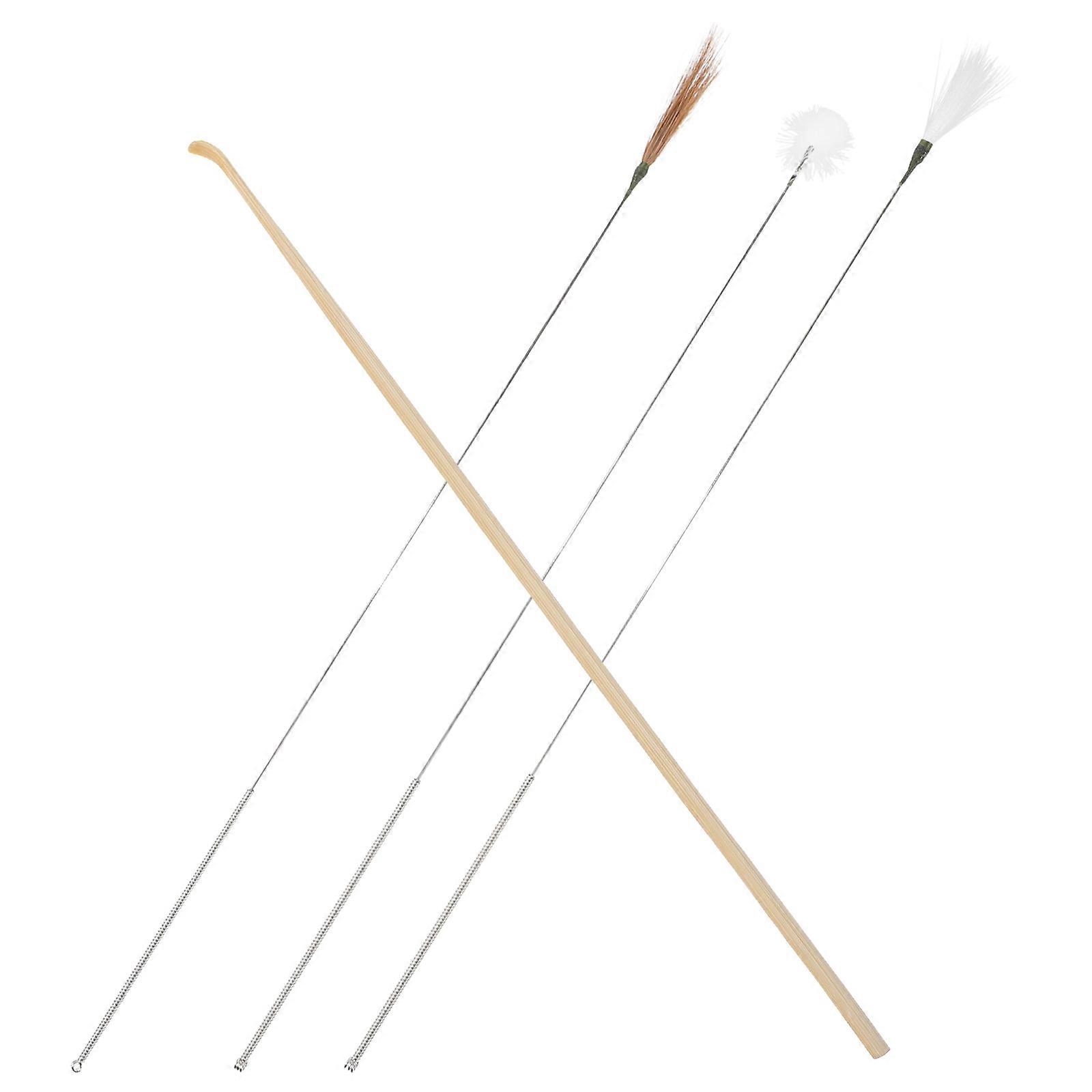 Ear Wax Removal Tool for Cleaning with Smooth Metal and Silk Thread White Color Portable and Durable 1 Set